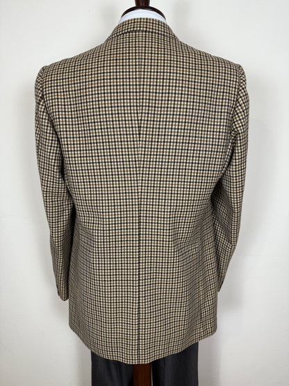 Giacca anni ‘70/‘80 a quadri - tg. 50/52