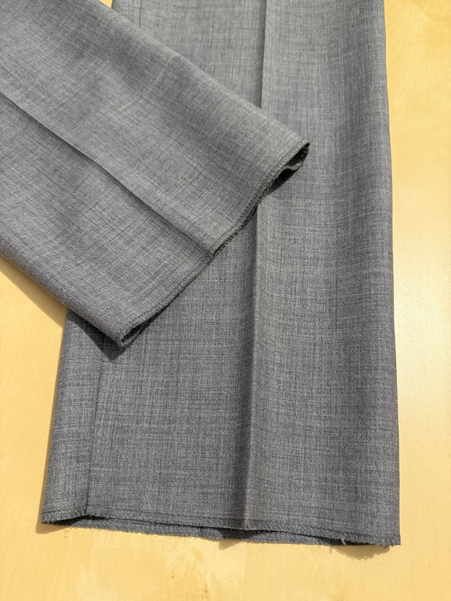 Pantalone anni ‘90 fresco lana grigio chiaro (NOS) - tg. 54/56