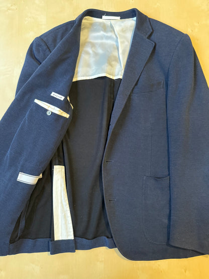 Giacca Caruso destrutturata in piquet di cotone - tg. 54/56