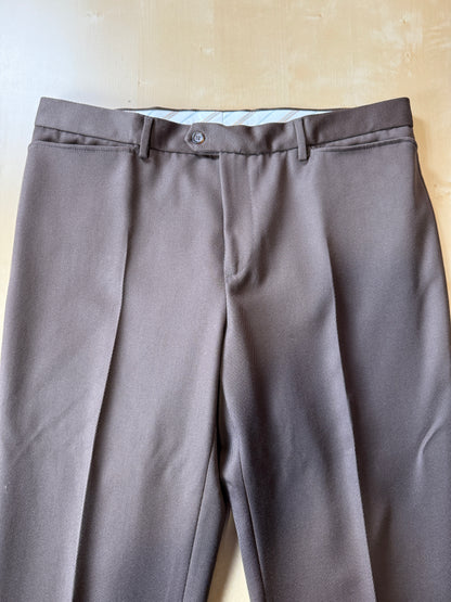 Completo anni ‘90 in twill marrone/cachi (NOS) - tg. 56