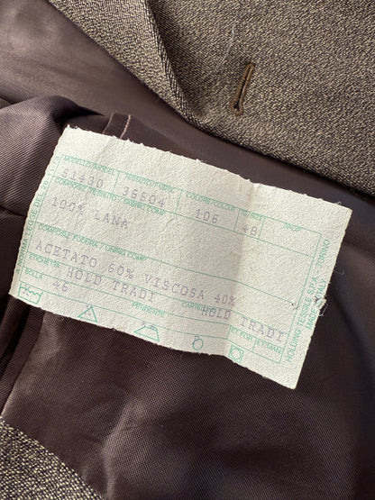 Completo anni ‘90 covert cachi - tg. 48/50