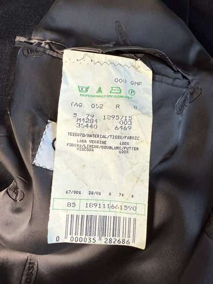 Giacca Missoni anni '80 lana pettinata grigio antracite - tg. 52