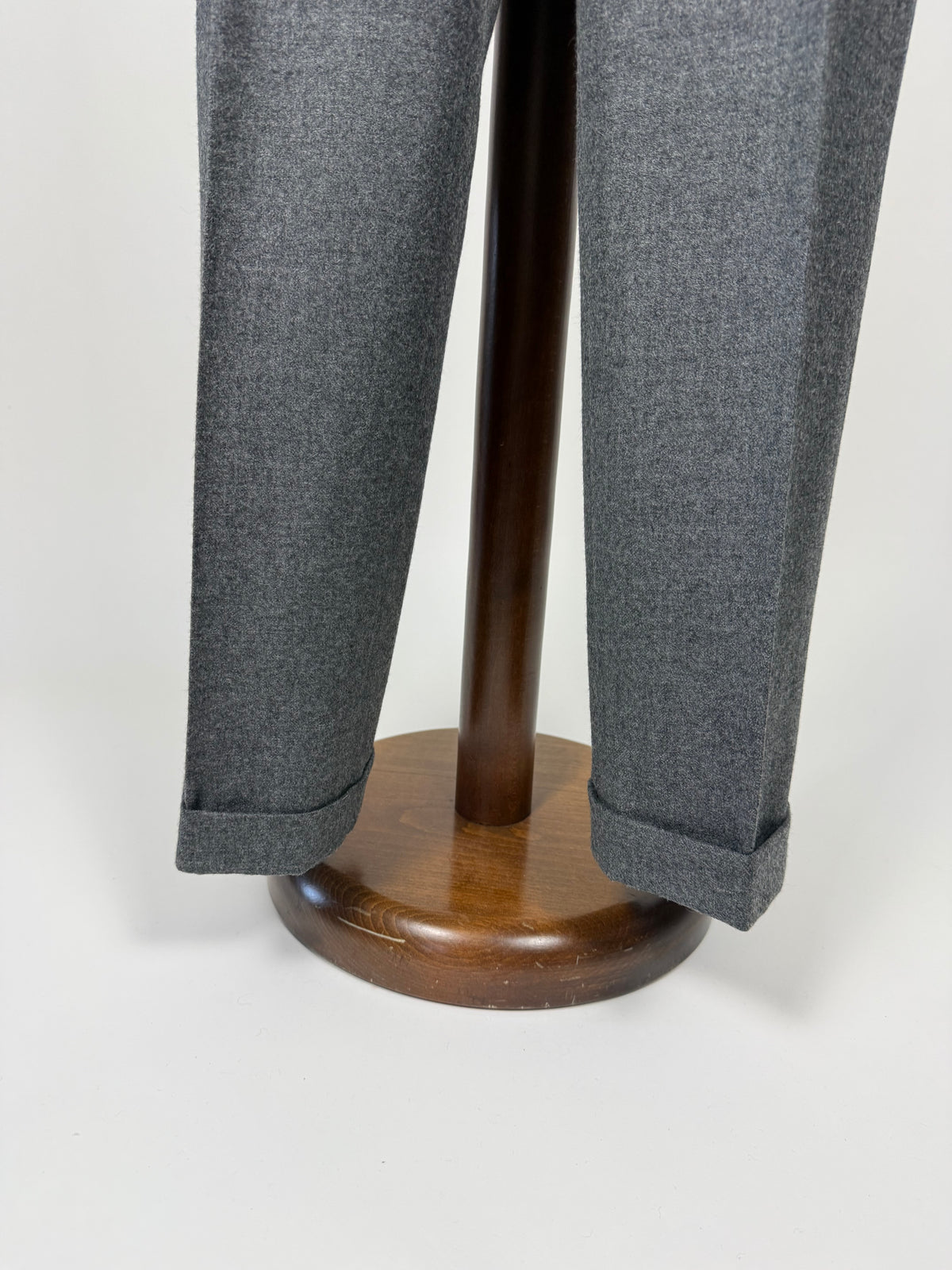 Pantaloni De Paz flanella grigio medio - tg. 50/52