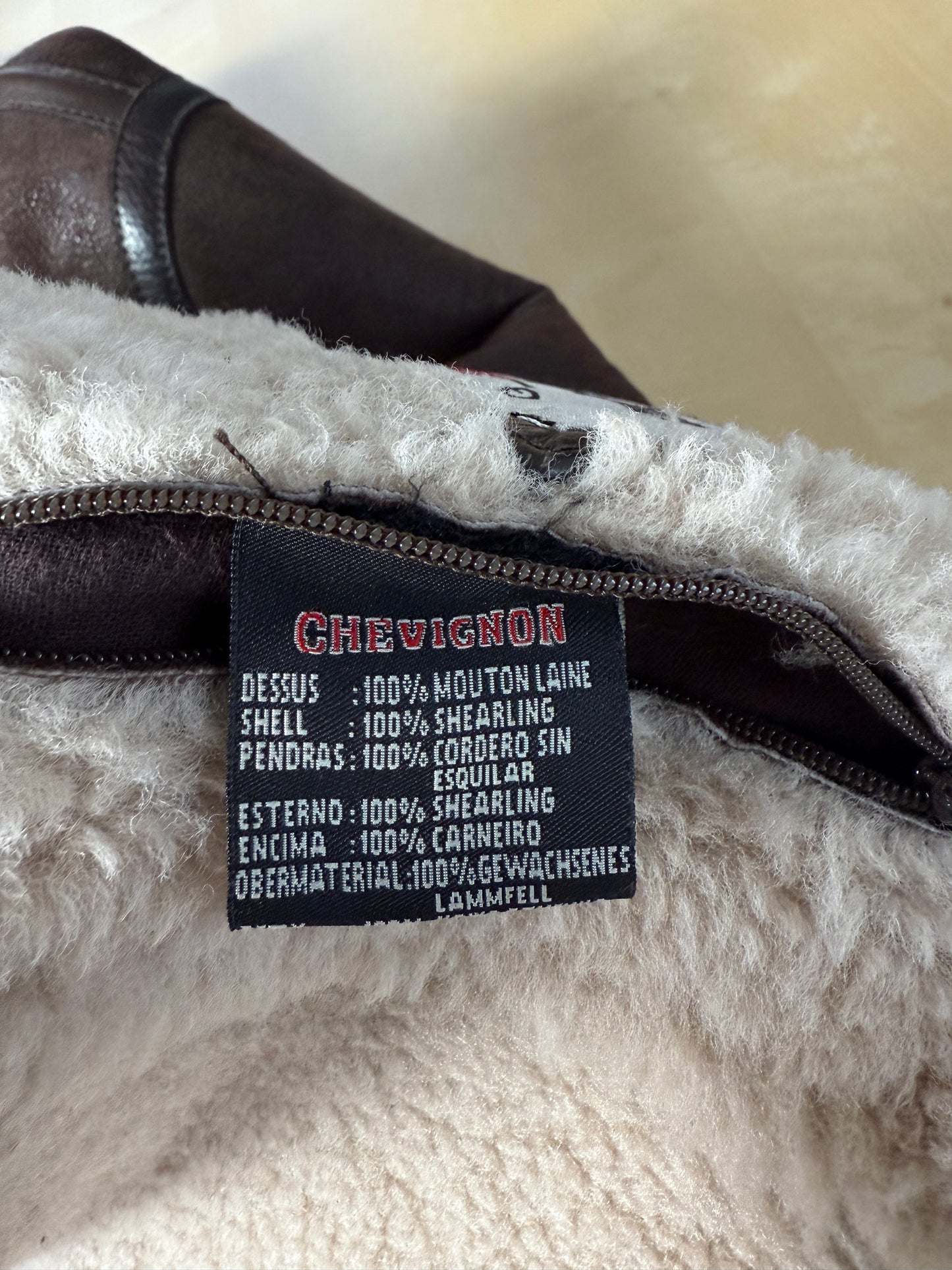Bomber shearling Chevignon B3 - XL