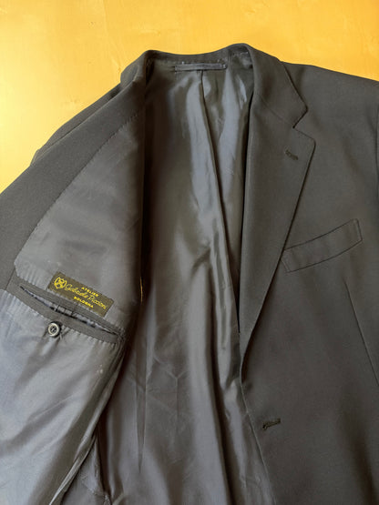 Giacca sartoriale grisaglia blu - tg. 58/60