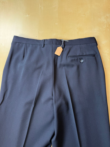Pantaloni anni '80 twill blu - tg. 48/50