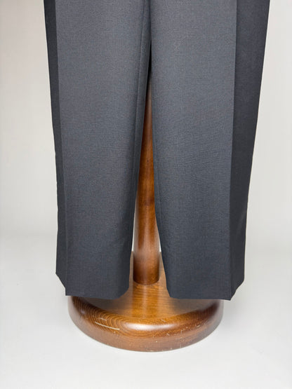 Pantaloni fresco lana blu notte - tg. 48/50