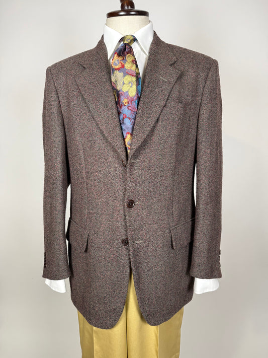 Giacca Missoni Example in tweed bouclé lilla - tg. 48/50