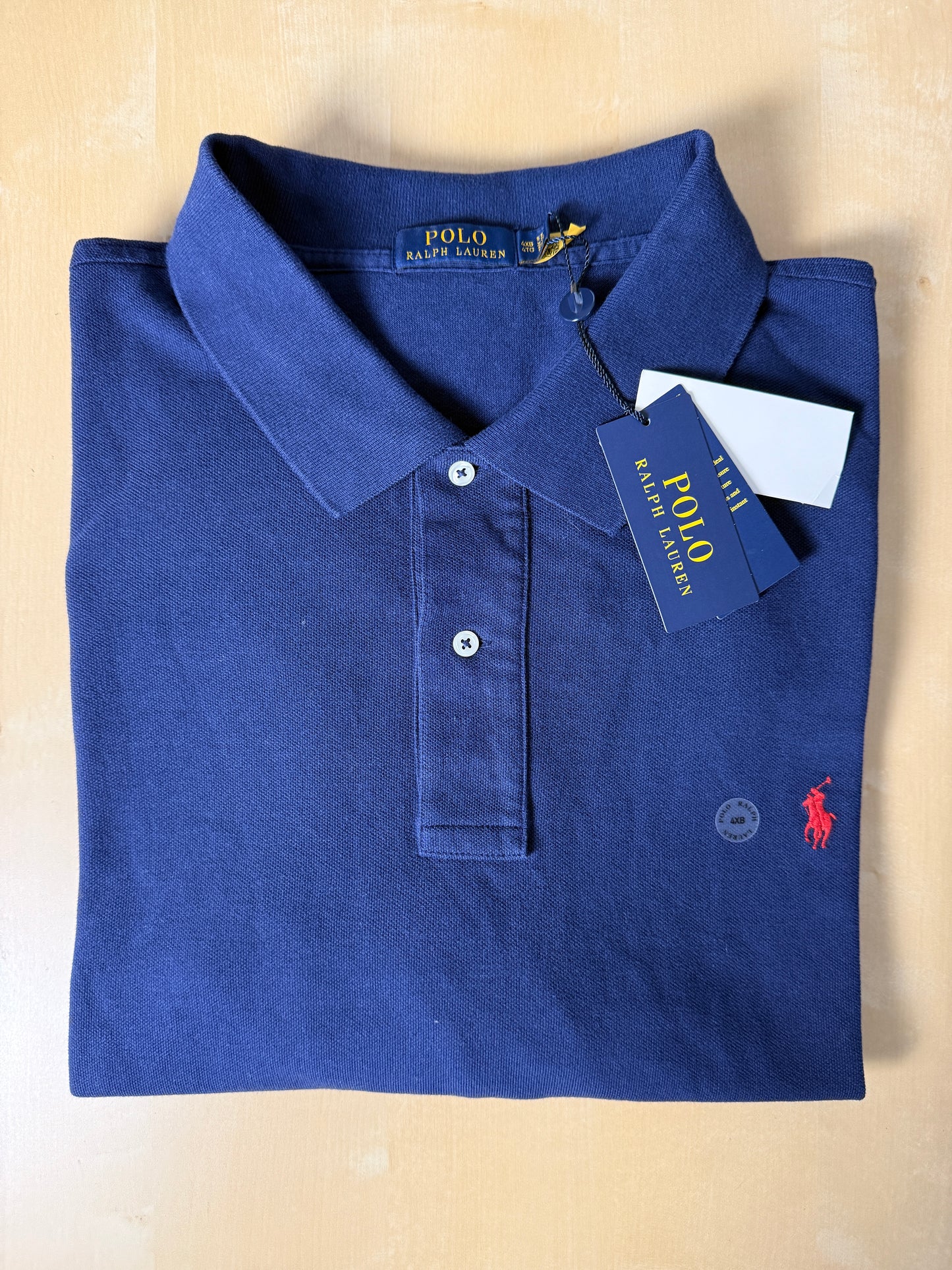 Polo Ralph Lauren blu navy (nuova) - 4XL