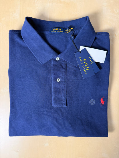 Polo Ralph Lauren blu navy (nuova) - 4XL