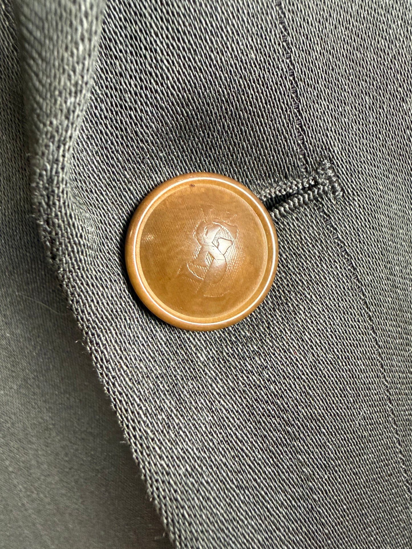 Giacca Yves Saint Laurent anni ‘80 verde petrolio - tg. 52/54