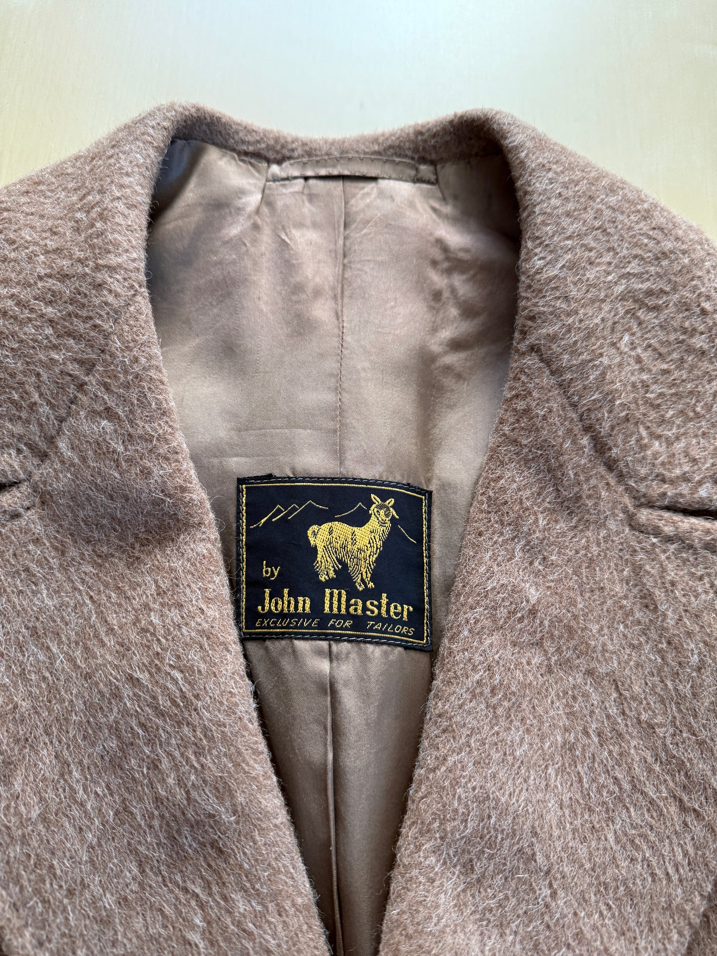 Cappotto in alpaca sartoriale anni ‘70 - tg. 42-44