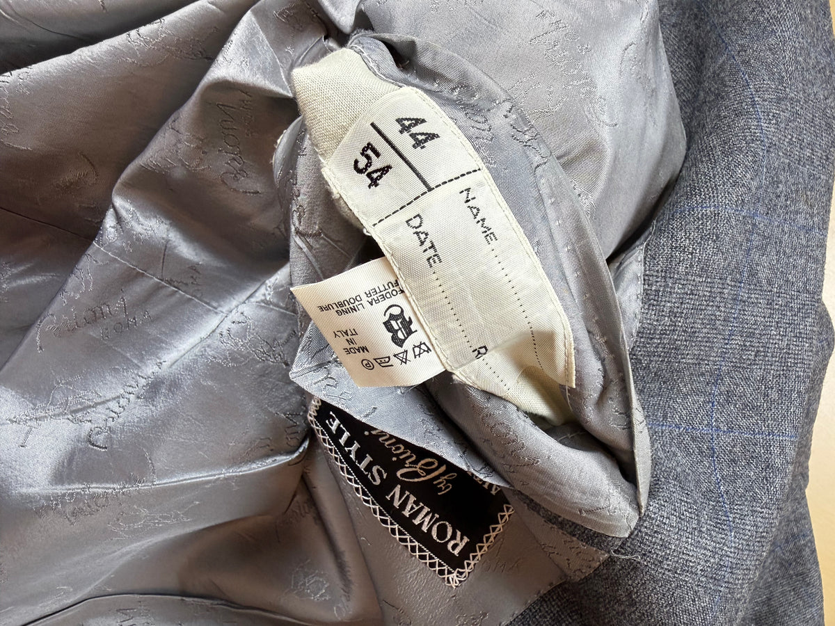 Giacca Brioni anni '80 flanella principe di Galles - tg. 52/54