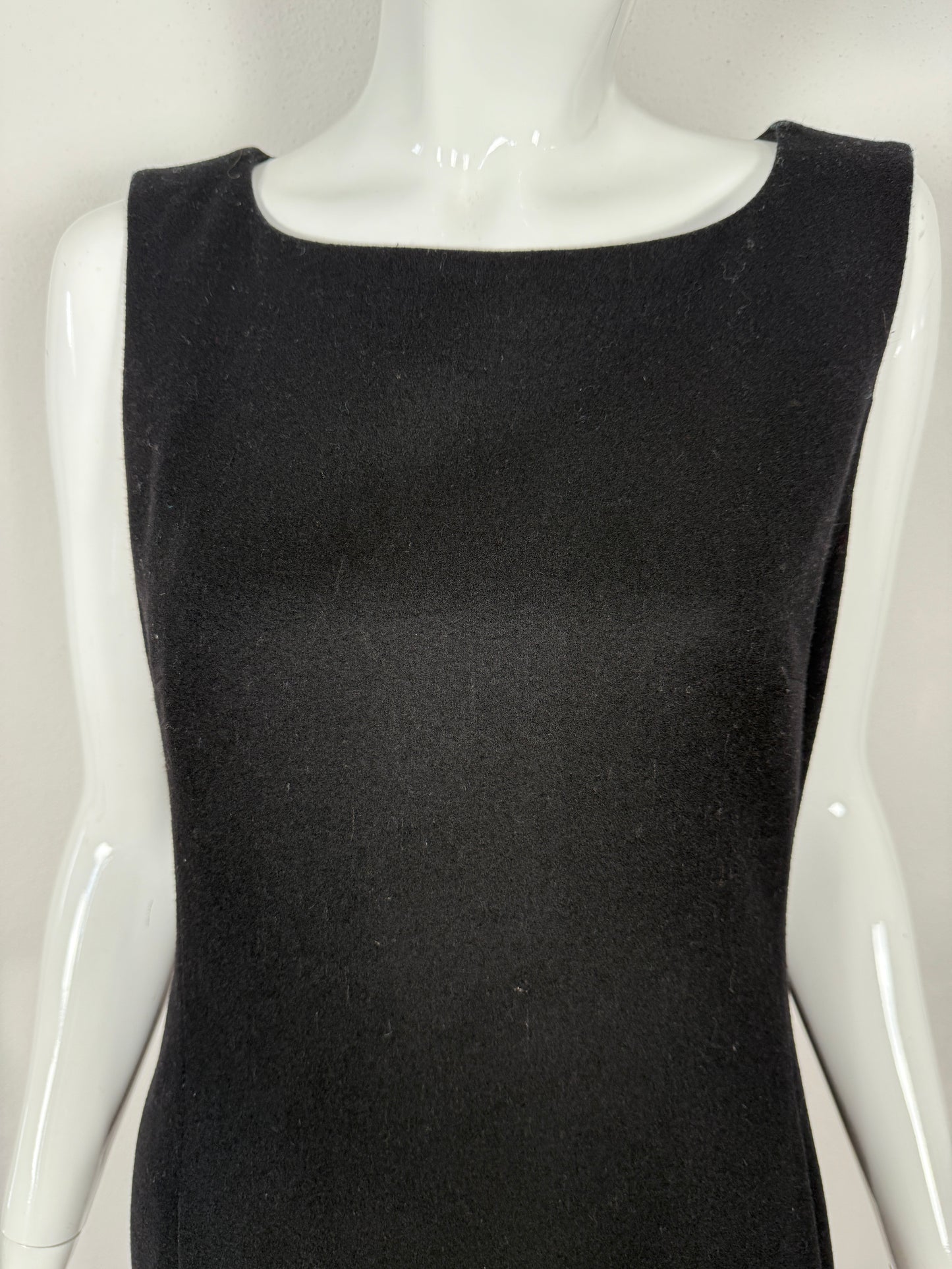 Abito smanicato Max Mara in pura lana - tg. 42