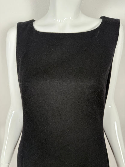 Abito smanicato Max Mara in pura lana - tg. 42