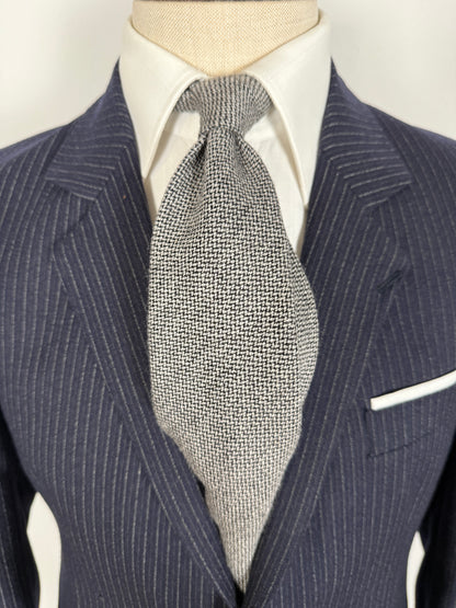 Cravatta Moessmer in pura lana sale e pepe