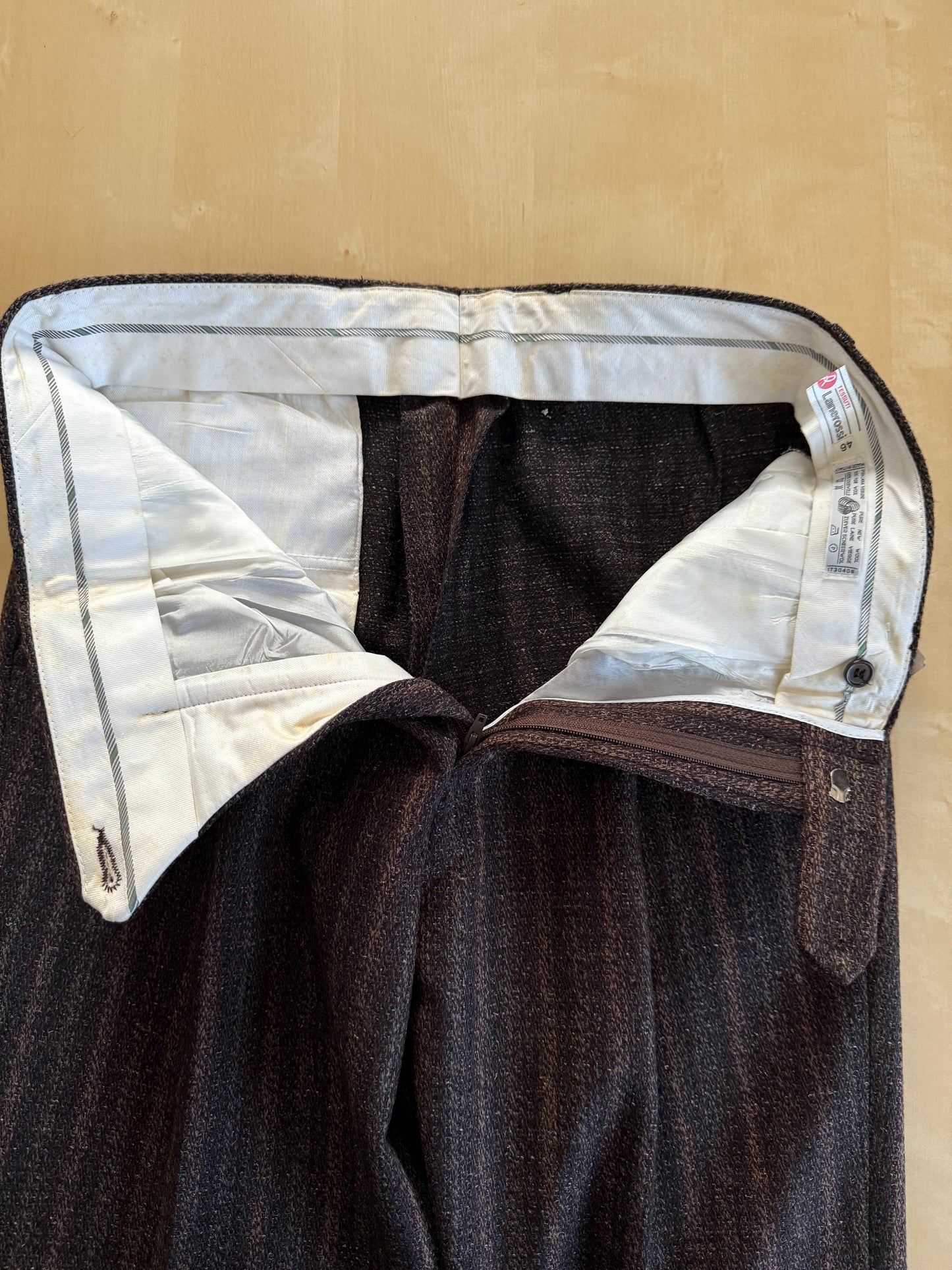 Pantaloni in tweed anni ‘70/‘80 (NOS) - tg. 46