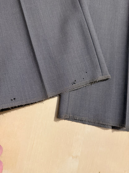 Pantalone anni ‘90 fresco lana marrone cacao (NOS) - tg. 56