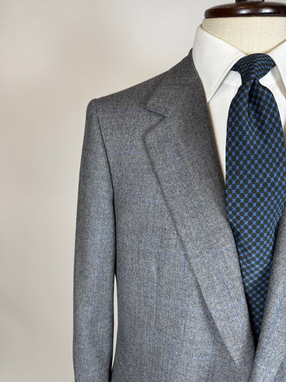 Giacca Brioni anni '80 flanella principe di Galles - tg. 52/54