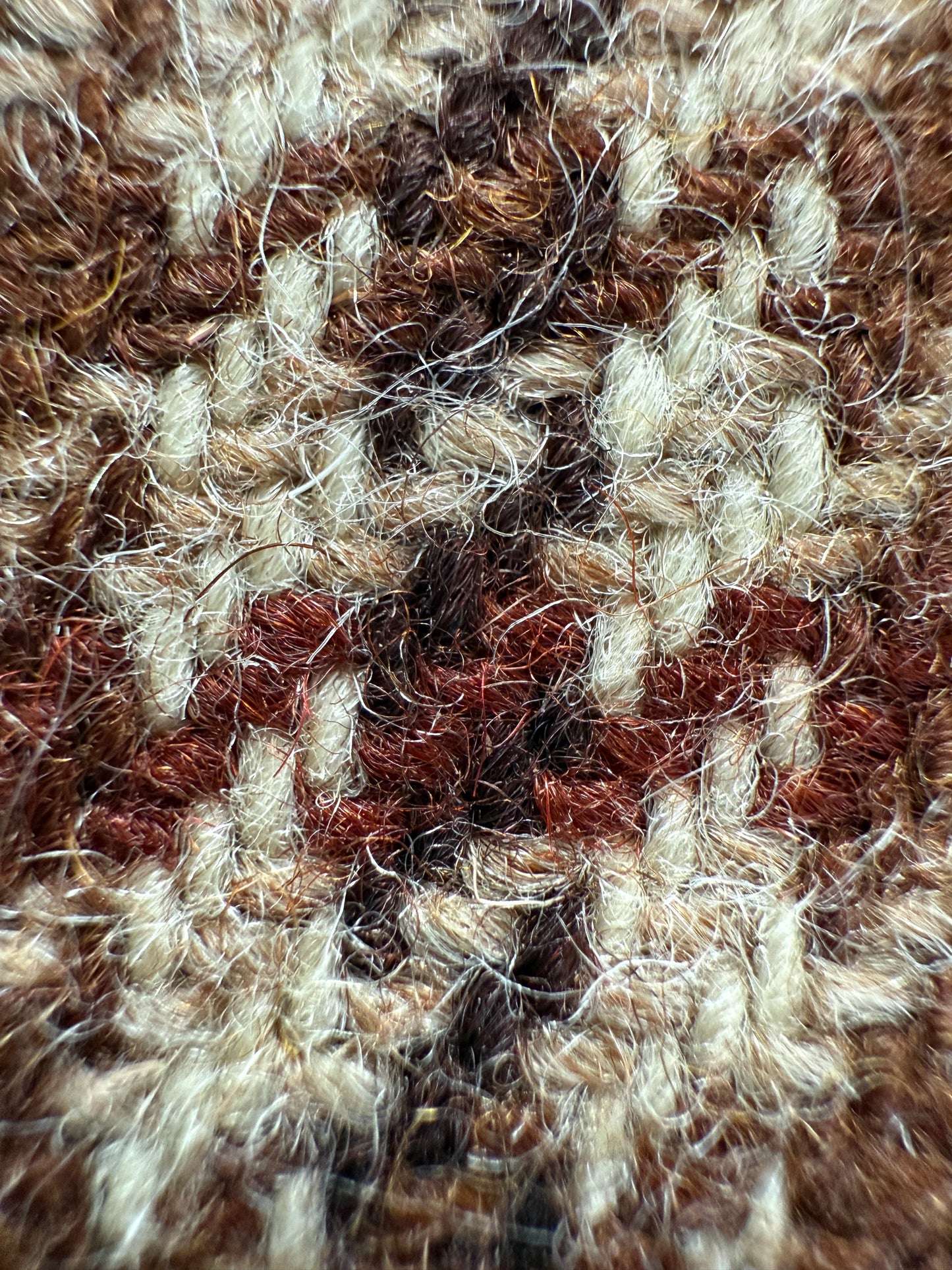 Cappotto anni ‘70 tweed pied-de-poule - tg. 44-46