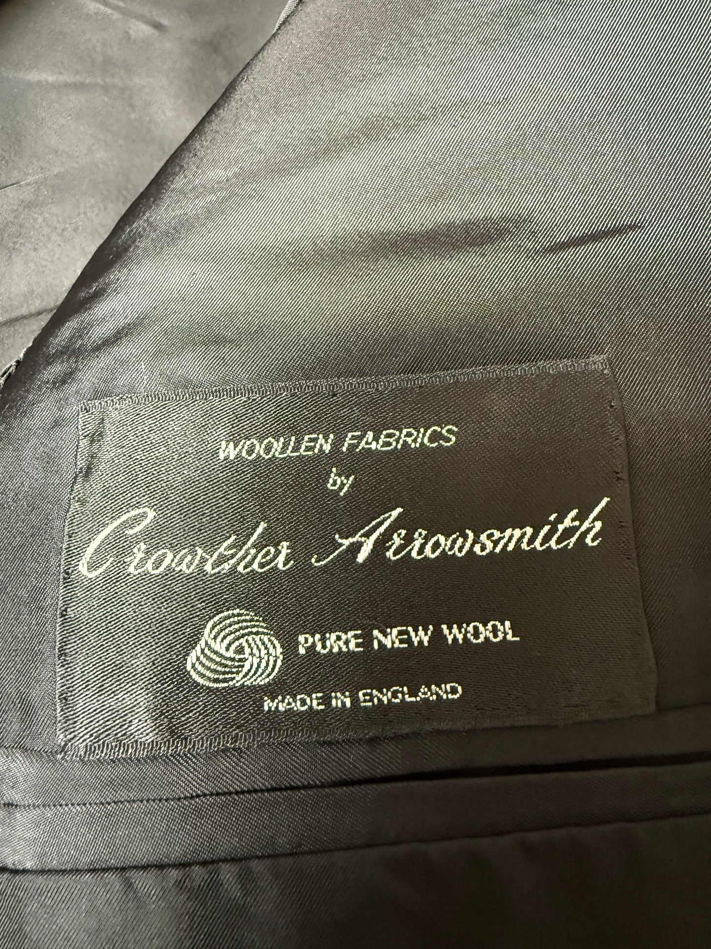 Giacca sartoriale in lana pesante inglese - tg. 54/56 drop basso