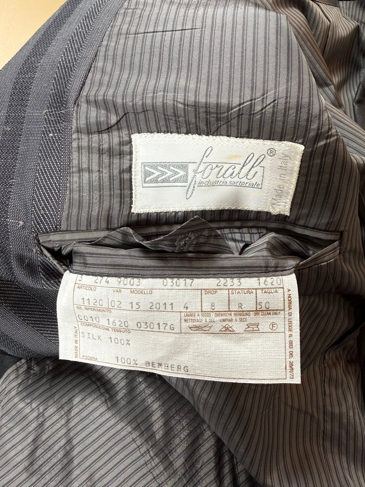 Giacca da smoking anni '80 in seta shantung - tg. 50