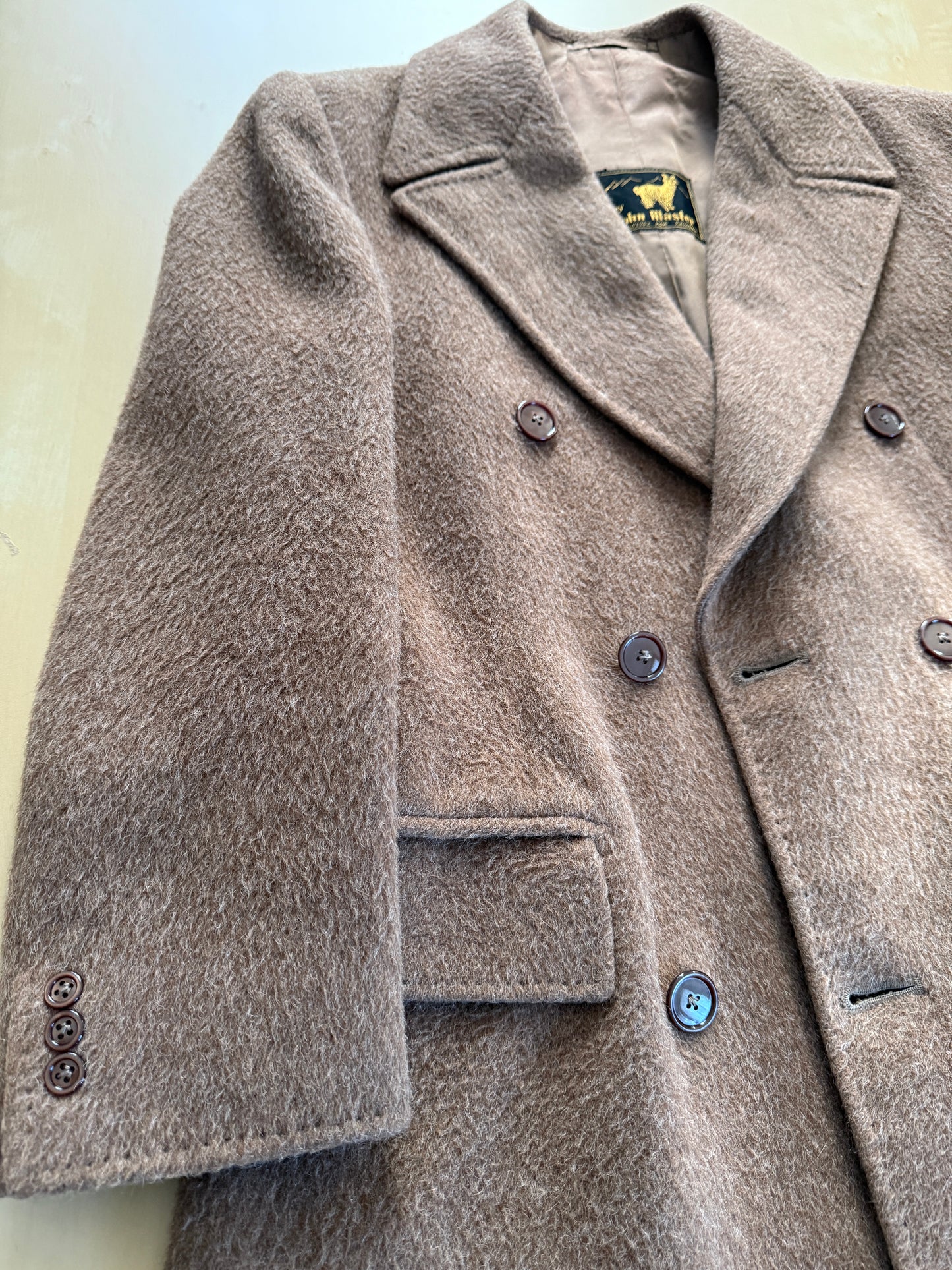 Cappotto in alpaca sartoriale anni ‘70 - tg. 42-44