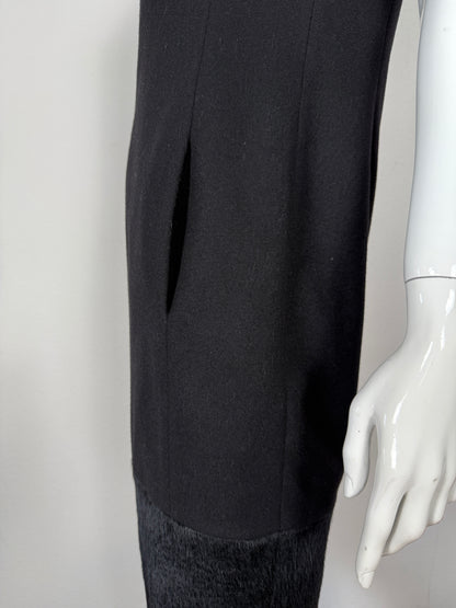 Abito smanicato Max Mara in pura lana - tg. 42