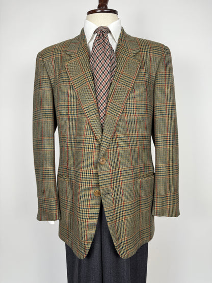 Giacca Hilton anni ‘80 principe di Galles lana e cashmere  - tg. 52