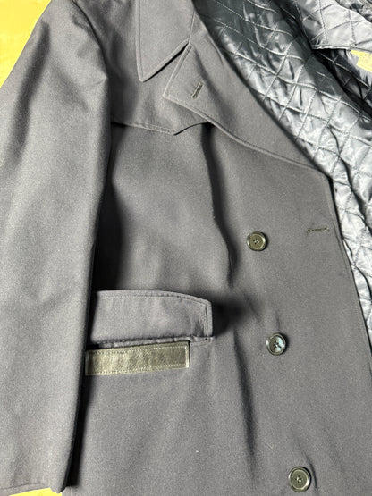 Soprabito doppiopetto Arma dei Carabinieri anni ‘80 serge blu - tg. 48-50