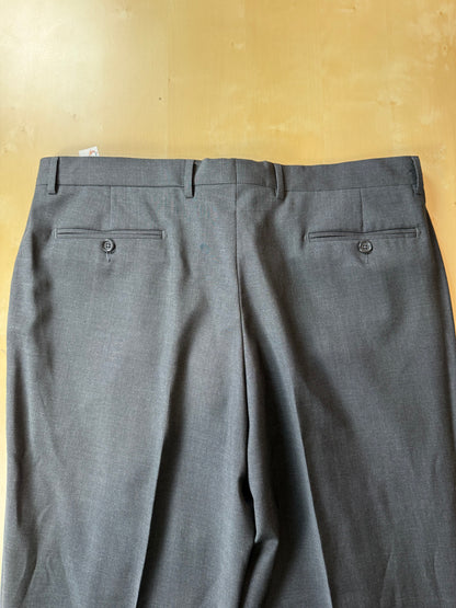 Pantaloni fresco lana grigio antracite (nuovi) - tg. 56