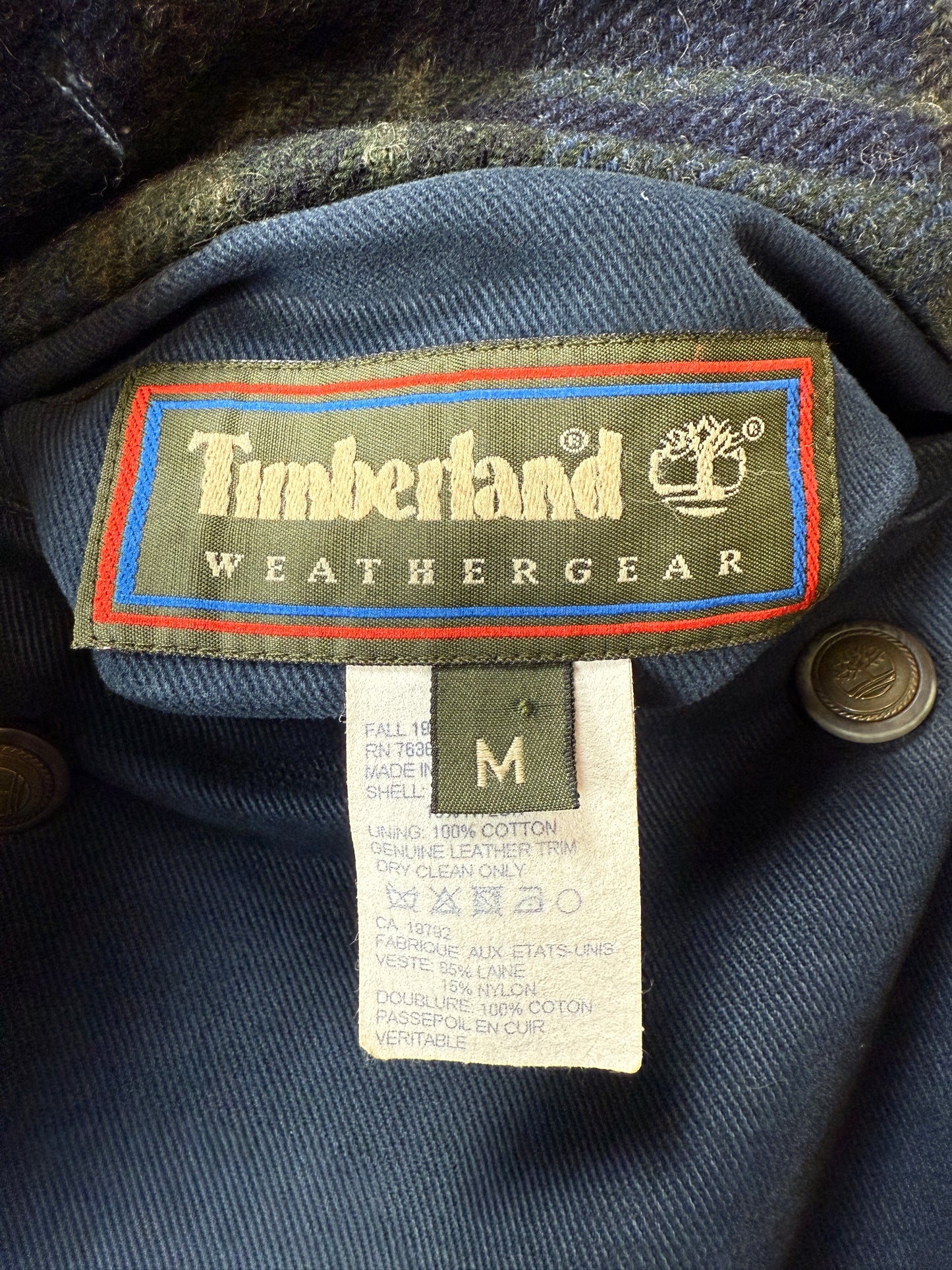 Giubbotto Timberland reversibile made in USA 1995 - tg. M/L