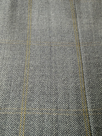 Giacca Isaia seta e lana herringbone - tg. 52