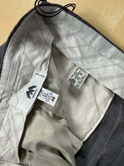 Pantaloni fresco lana principe di Galles anni '80 (NOS) - tg. 46/48