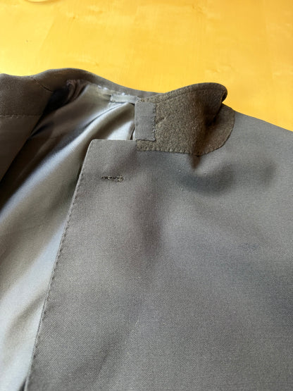 Giacca sartoriale grisaglia blu - tg. 58/60