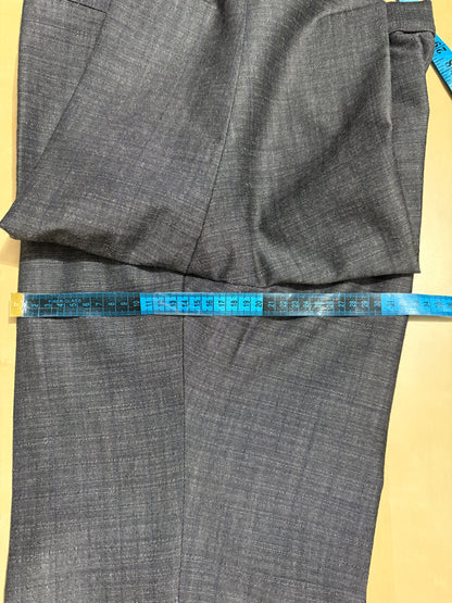 Pantalone anni ‘70 in fresco lana grigio (NOS) - tg. 48/50