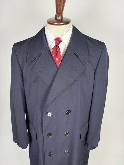 Soprabito doppiopetto Arma dei Carabinieri anni ‘80 serge blu - tg. 48-50