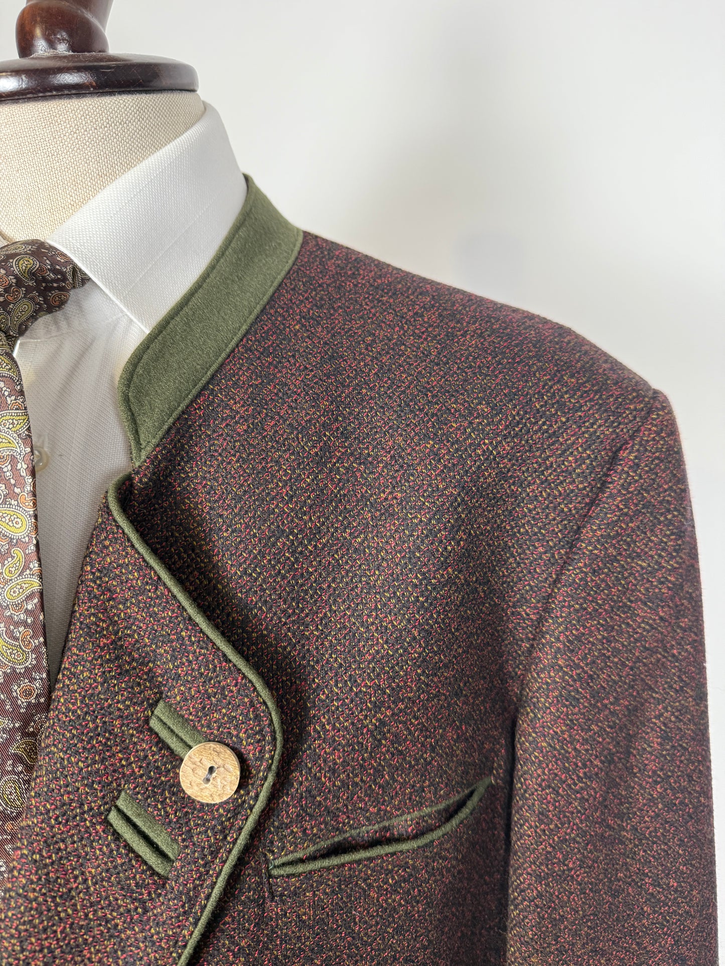 Giacca “Tracht” tirolese in lana e cashmere - tg. 52/54