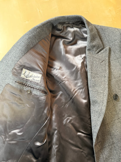 Cappotto doppiopetto sartoriale anni ‘50 - tg. 48-50