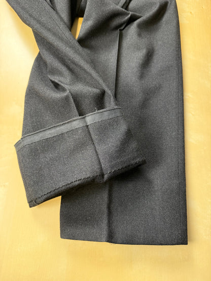 Completo anni ‘50/‘60 flanella antracite - tg. 46