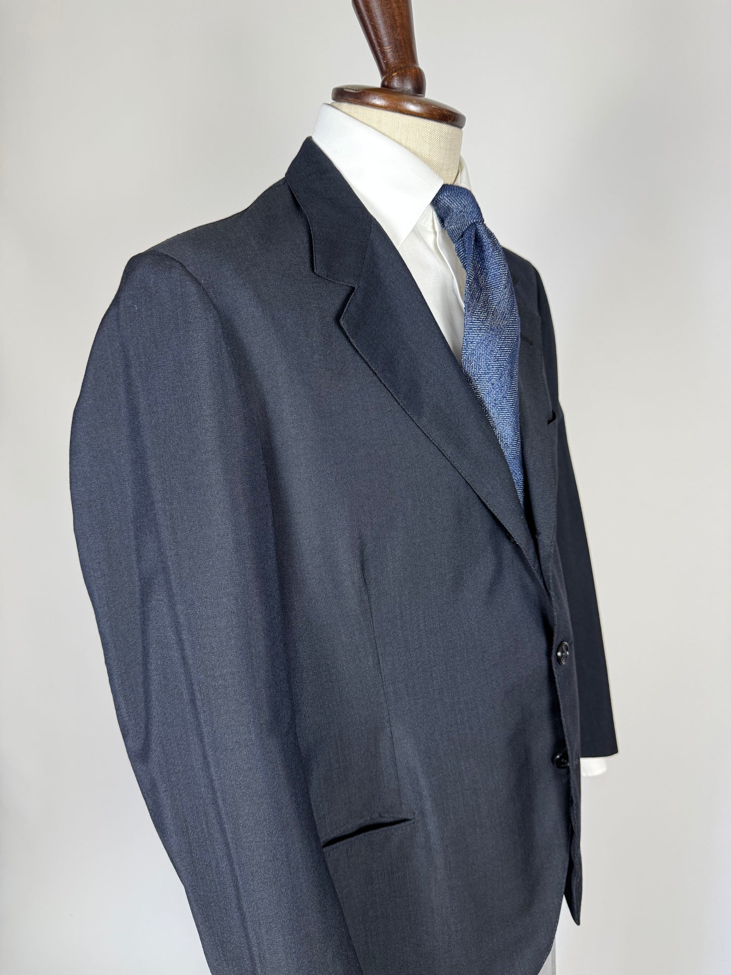 Giacca sartoriale anni '50/'60 fresco lana-mohair - tg. 52/54