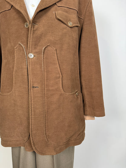 Giacca maremmana in fustagno marrone - tg. 54