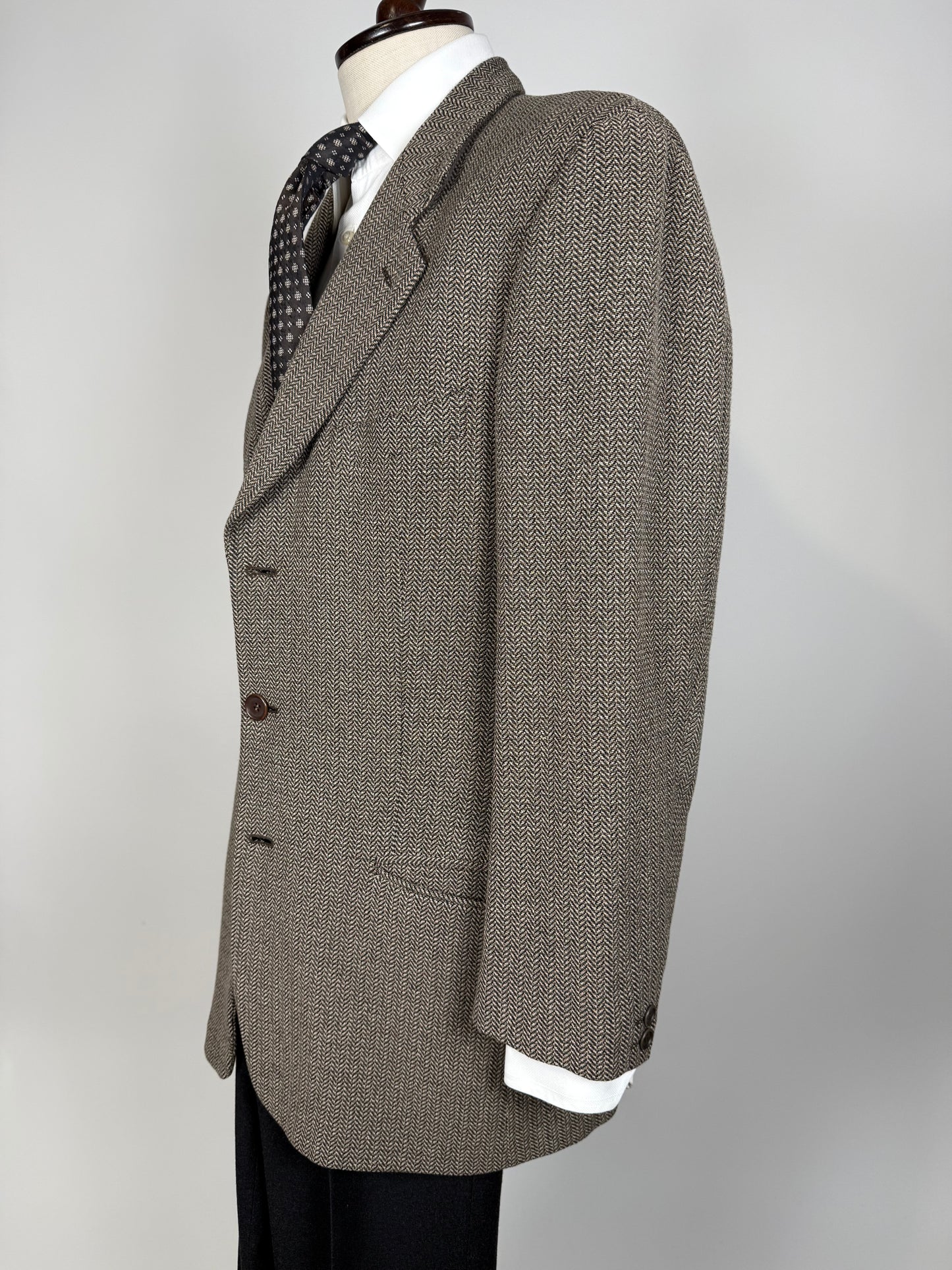 Giacca Armani anni ‘90 herringbone - tg. 48/50