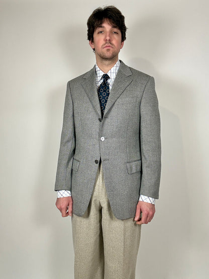 Giacca Pierre Cardin anni ‘90 spigato grigio - tg. 50