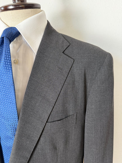 Completo napoletano Sartorio in fresco lana antracite - tg. 54