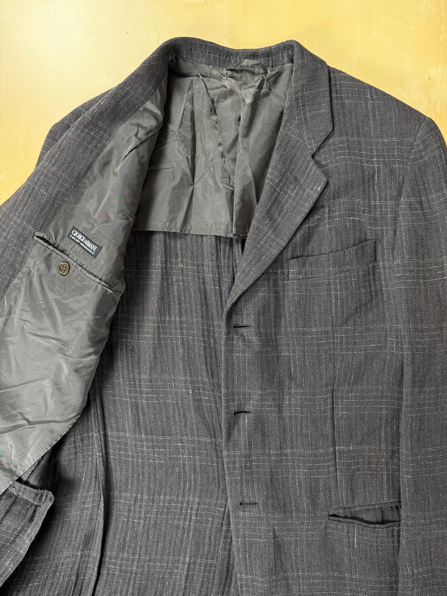 Giacca Armani anni '90 in lino - tg. 52