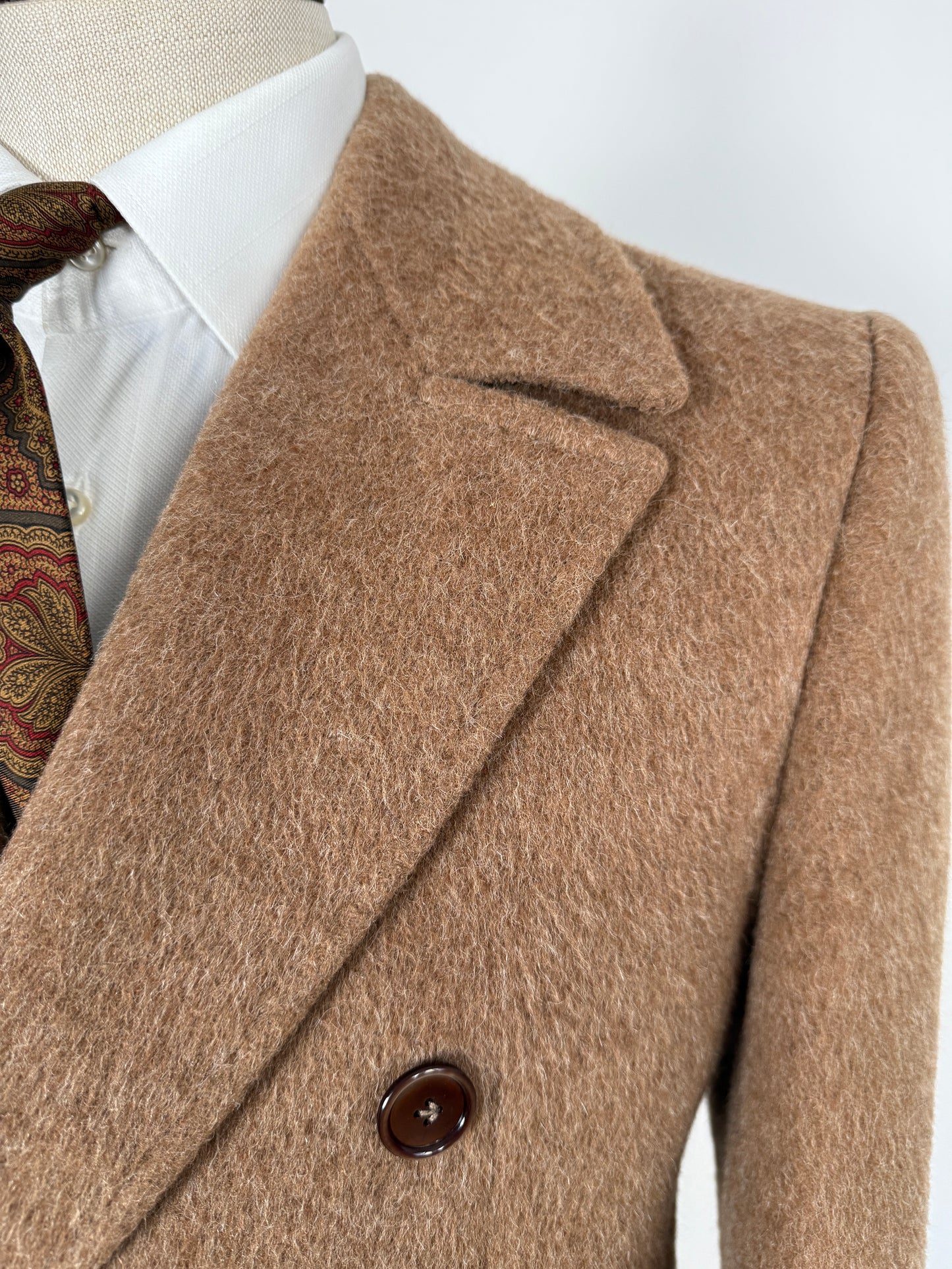 Cappotto in alpaca sartoriale anni ‘70 - tg. 42-44