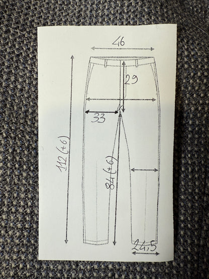 Pantaloni anni ‘60/‘70 lana e mohair - tg. 50