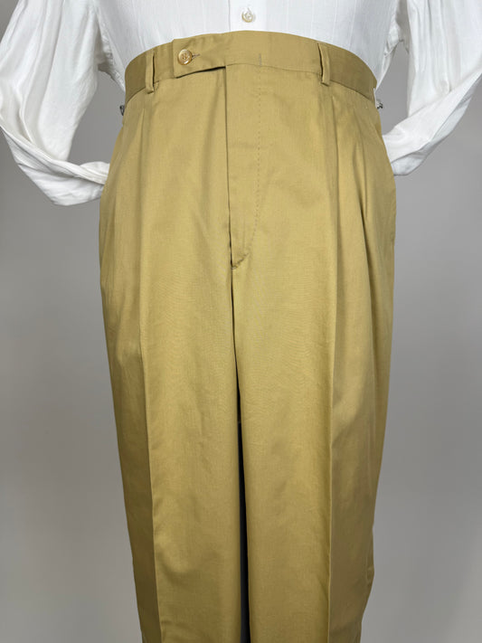 Pantaloni chino in cotone anni ‘80 (NOS) - tg. 50/52