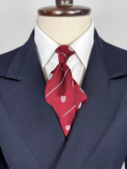 Cravatta regimental con stemmi